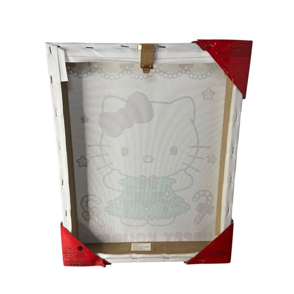 NEW Hello Kitty Wall Art Christmas 11x14 Happy Holidays Christmas Tree Festive - Picture 6 of 6